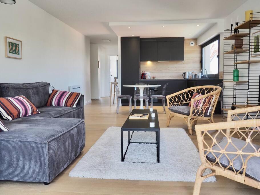 Appart T3 / Parking/Terrasse/Vue Apartman Le Touquet Kültér fotó
